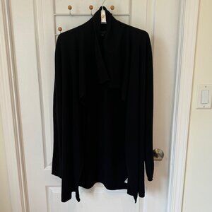 Theory Wool Black Cardigan/Wrap